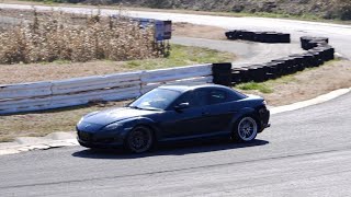 【2024.3.16】RX-8 間瀬サーキット シバタイヤ TW200 235/40R18【1分10秒804】