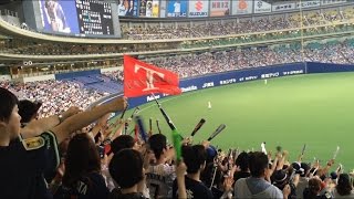 2016.5.29 東京ヤクルトスワローズ 4回表攻撃応援風景 大引-坂口-山田-バレンティン-川端-畠山 ナゴヤドーム