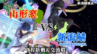 【対抗戦＆交流戦】山形窓　VS　新潟鯖『Smash’ NiiGATA』【新潟視点】