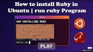 How to install Ruby in Ubuntu 26.04