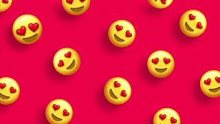 #Heart Eyes #Emoji #LoopBackground || 8K #abstract || #emojibackground || UltraHD || #VJLoop