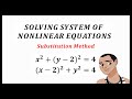 NONLINEAR EQUATIONS(Substitution Method) - Part 2