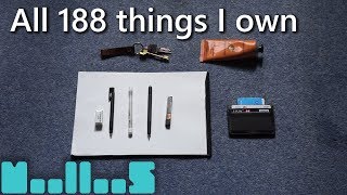 All 188 things I own - Possession check #1