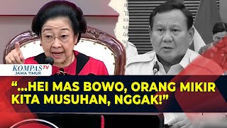 Ketika Megawati Jawab Blak-blakan Dikira Musuhan dengan Presiden Prabowo, Enggak!