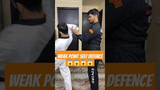 Weak point Self Defence techniques 😱#shorts #shortfeed #training @Martialartistt_13 #ytshorts #yt