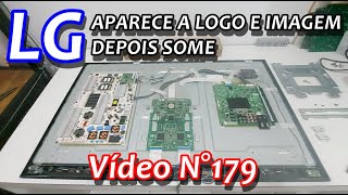 LG 42LX6500 -  LIGA APARECE A LOGO E IMAGEM POR UNS MINUTOS DEPOIS SOME - Vídeo N°179