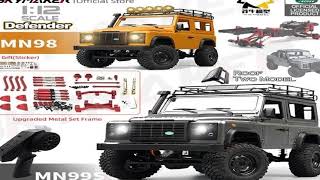 New MN99s MN98 1:12 MN Model RTR Version RC Car 2.4G 4WD RC Rock Crawler Defender Remote C