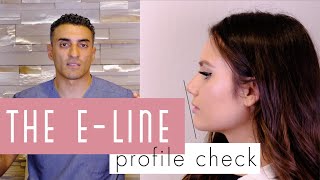 The Aesthetic E-Line // how to check your side profile