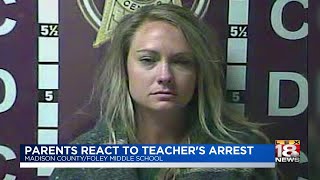 Parents React To Teacher's Arrest