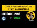 LeetCode 2196 🔥 Create Binary Tree From Descriptions | Full C++ Explanation | @codewithMIC