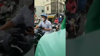 River flow of Bikes, Ho chi minh, Vietnamese