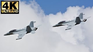 US Navy EA-18G Growler Demo (4K Ultra HD)