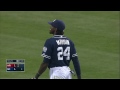 ari@sd maybin makes sliding catch to end the inning