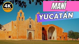 Maní, Yucatán -Pueblo Mágico- Walking Tour 4k