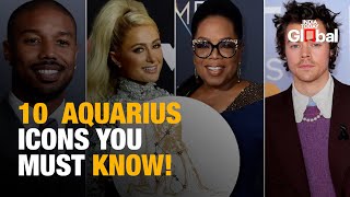 Famous Aquarius People: : 10 famous people born under the water bearer sign | India Today Global