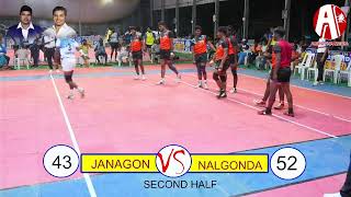 NALAGONDA vs JANAGON | 71st SENIOR INTER DISTRICT KABADDI CHAMPIONSHIP FOR MEN-2025