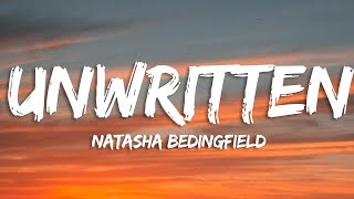 Natasha Bedingfield - Unwritten (Lyrics)