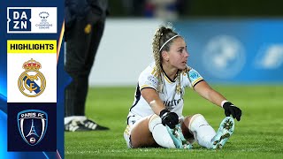 HIGHLIGHTS | Real Madrid vs. Paris FC (UEFA Women's Champions League 2023-24 Matchday 4)
