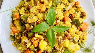 একদম অথেন্টিক স্টাইলে উপমা রেসিপি upma recipe in bengali