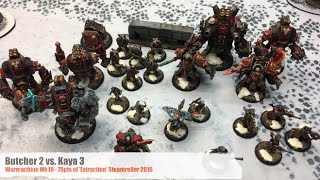 A Whole New War - Warmachine Battle Report - Ep 15 - Kaya 3 vs. Butcher 2