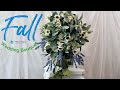 EASY! DIY Fall Cascading Wedding Bouquet| Budget Weddings| DIY Tutorials