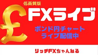 【FXライブ】FX深夜の会・FX初心者歓迎！ 相場の未来が分かるチャネルライン（ポンド円 垂れ流し配信）