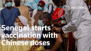 Senegal starts vaccination with Chinese doses