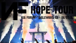 NF performing LIVE at Kia Forum in Inglewood, CA (HOPE TOUR) #NF #HOPETOUR #KIAF