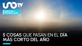 ¿Qué pasa durante el solsticio de invierno?