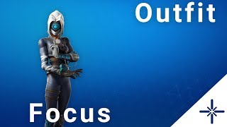 [4K] Fortnite - Focus Outfit Skin (Ingame Menu Showcase)