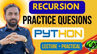 Lec-38: Python exercises for beginners | Recursion in python with examples