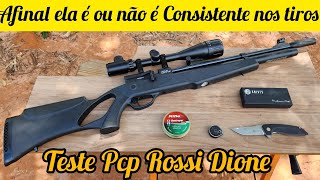 PCP ROSSI DIONE VAMOS DESCOBRIR SE ELA É CONSISTENTE NOS TIROS COM LUNETA HERO  E CHUMBO DESTROYER