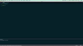 Python 2.7.6 Tutorial Episode 2: Variables