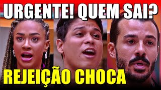 🔴ENQUETE PAREDÃO BBB25 QUEM SAI ALINE, GUILHERME ou MATEUS? RESULTADO PORCENTAGEM CHOCANTE