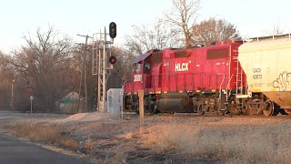 12/9/2021 - HLCX 3881 Knocks Down Signal