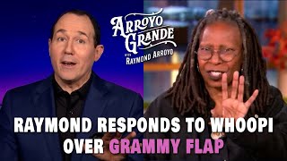 Raymond Responds to Whoopi Over Grammy Flap