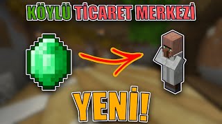 Köylüler İçin Yeni Mekan! | Minecraft Survival #34