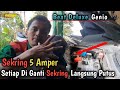 PENYEBAB SEKRING 5 AMPER SERING PUTUS || BEAT DELUXE. GENIO || Analisa Diyabef Channel