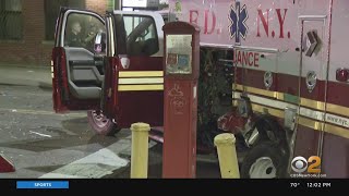 Man Killed, Sister In Coma After Fire Truck Collides With Ambulance In Brooklyn