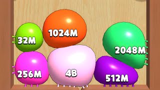 Blob Merge 3D - Unlocked 4 Billion Satisfying ASMR Gameplay | ( Cube Arena 2048 )