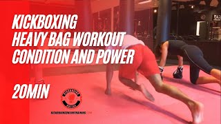 Maximize Power & Condition: Heavy Bag Home Workout For Explosive Results