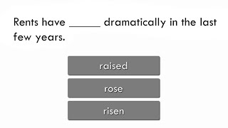 Raise or Rise