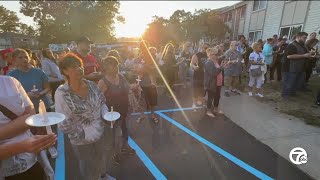 Port Huron community honors siblings allegedly shot by father, raises funds for recovery