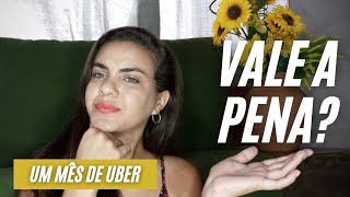 UBER ELAS - Quanto ganhei em um mês de Uber? | Minha experiência!