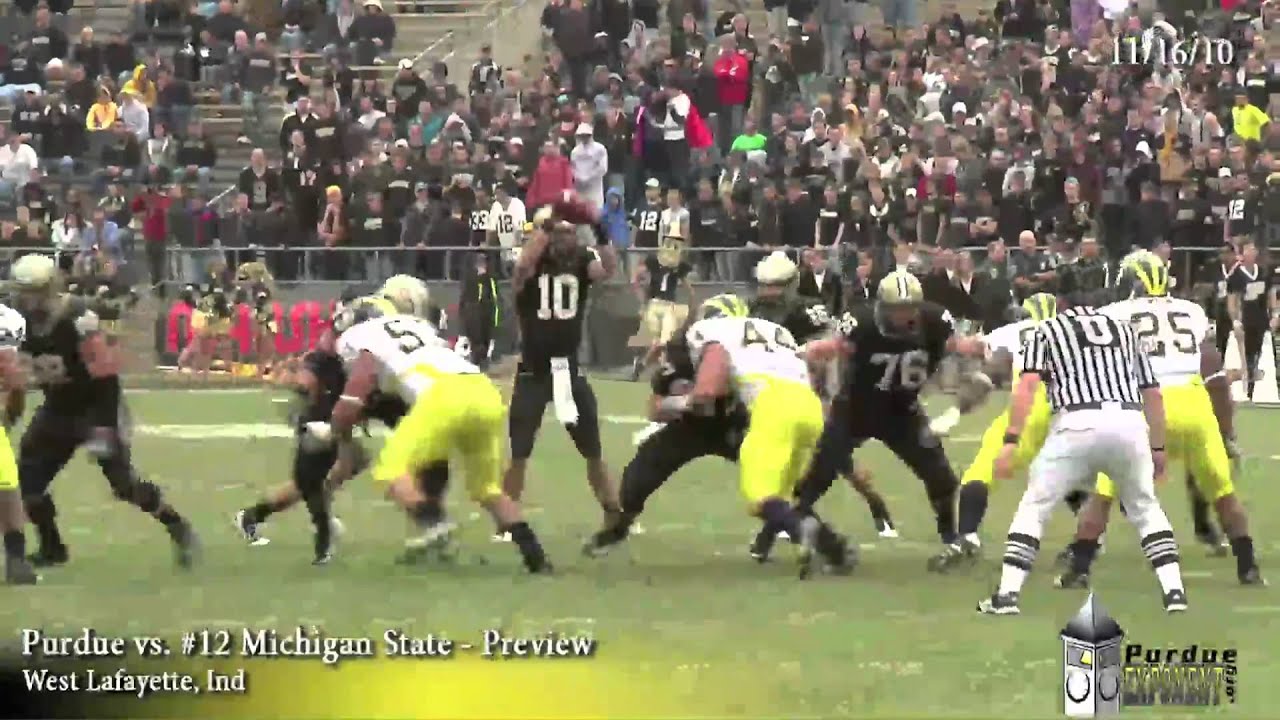 The Purdue Exponent - Football Vs. #12 Michigan State - Preview - YouTube