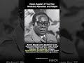 Robert Mugabe: From Liberation Hero to Zimbabwe’s Longtime Ruler #tagwirei