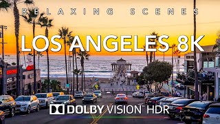 Driving Los Angeles in 8K HDR Dolby Vision - Santa Monica to Palos Verdes Califo