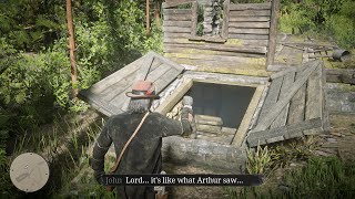 If you revisit the Serial Killer's lair as John, he will mention Arthur