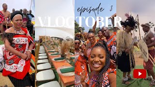 #vlogtober ep 3: Swati Traditional wedding | Ngumshado le nto |#KwaKhumalo