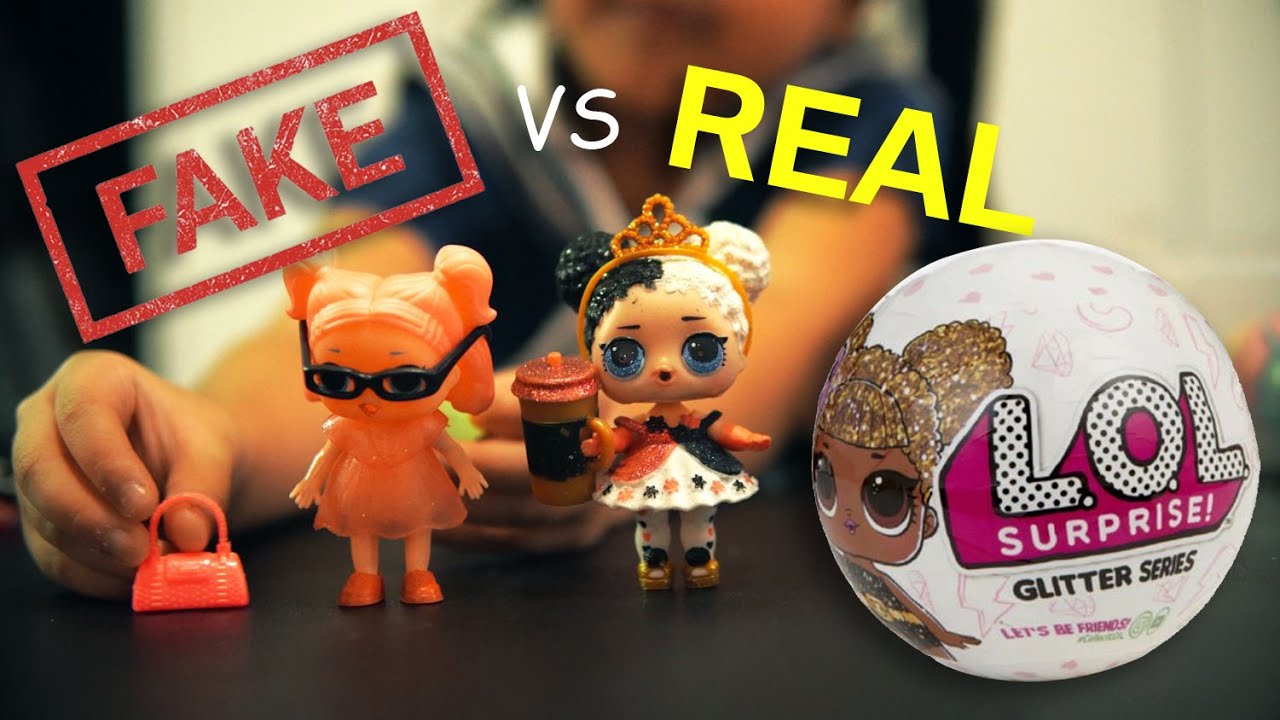 Fake Vs Real Lol Surprise Dolls Youtube